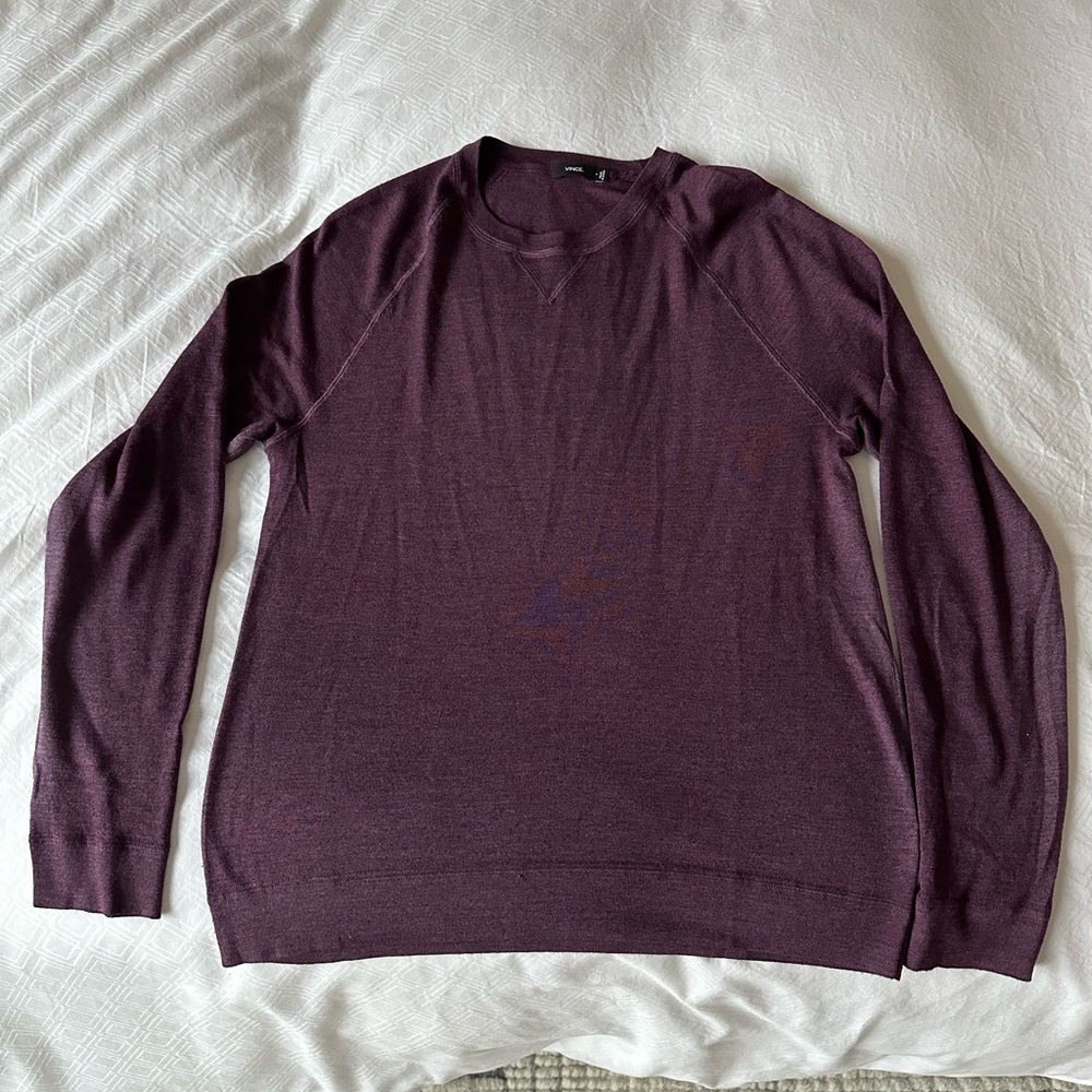 Vince purple sweater